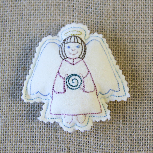 Christmas Stuffie - Angel (In-the-Hoop)