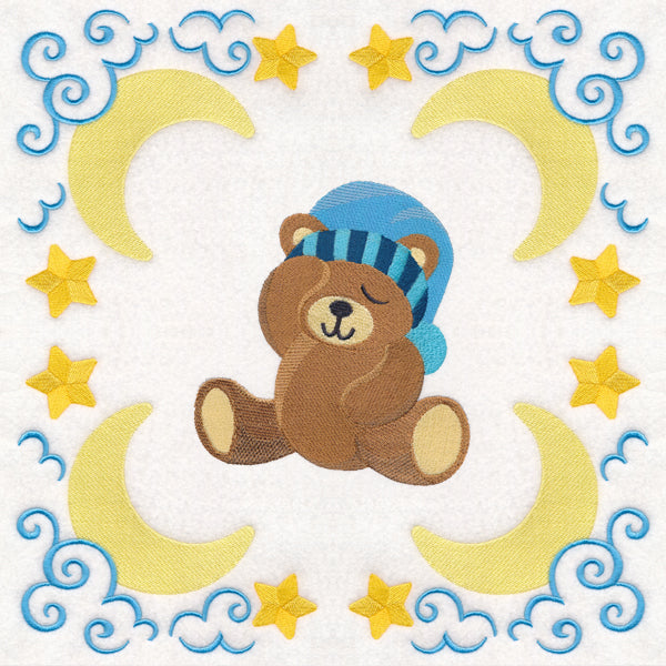 Sleepy Bear Pillow Pair