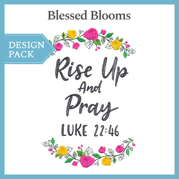 A Blessed Blooms Design Pack