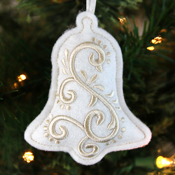 Filigree Ornaments - Bell (Puff Foam) (In-the-Hoop)