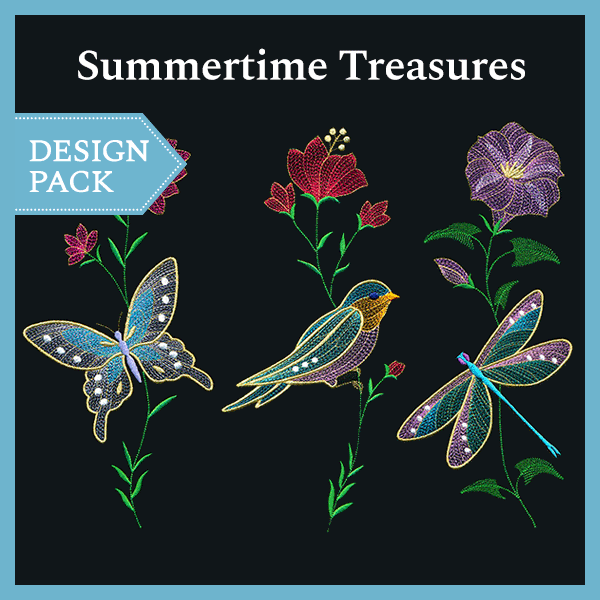A Summertime Treasures Design Pack