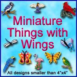 A Miniature Things With Wings Design Pack