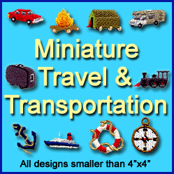 A Miniature Travel and Transportation Design Pack