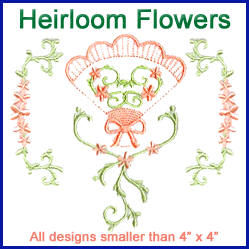 A Heirloom Flowers Design Pack