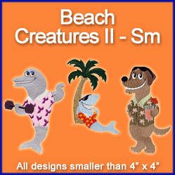 A Beach Creatures II Design Pack
