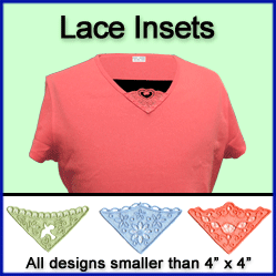 A Insets (Lace) Design Pack
