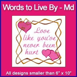 A Words to Live By Design Pack
