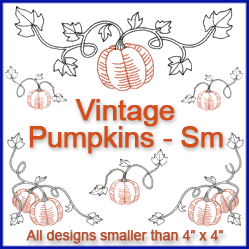 A Vintage Pumpkins Design Pack