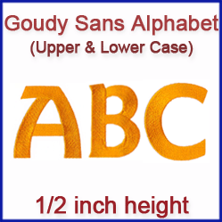 A Goudy Sans Alphabet Design Pack