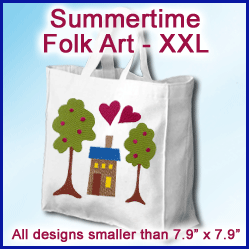 A Summertime Folk Art Design Pack