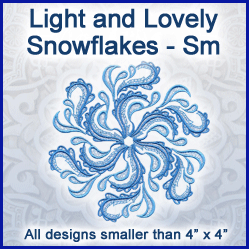 A Light and Lovely Snowflakes Design Pack