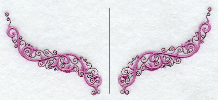 Ornate Swirls Neckline (Crewneck)