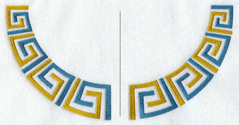 Greek Key Neckline (Crewneck)