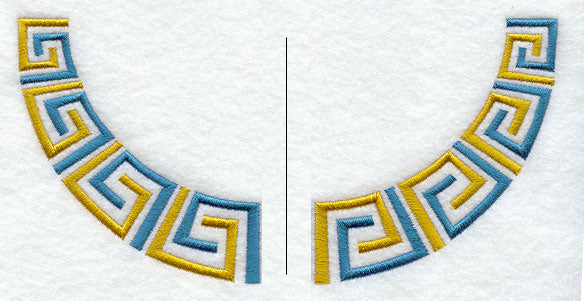 Greek Key Neckline (Crewneck)