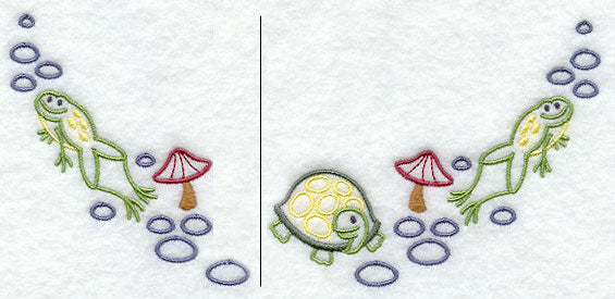 Frog and Turtle Neckline (Crewneck)