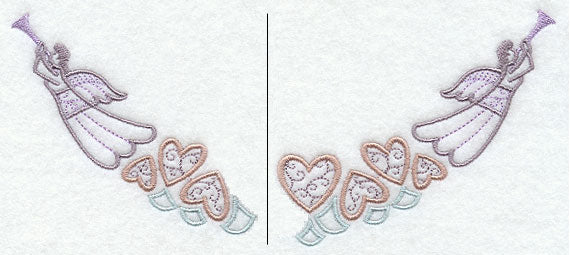 Heavenly Hearts Neckline (Crewneck)