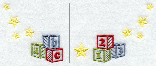 Letter Blocks Neckline (Crewneck)