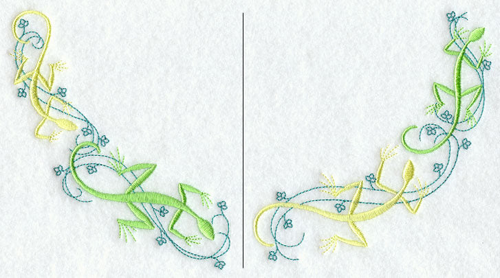 Leaping Lizards Neckline (Crewneck)