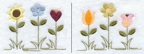 American Folk Flowers Border - Growing