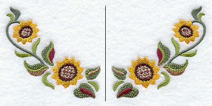 Sunflowers Neckline (Crewneck) (Split)