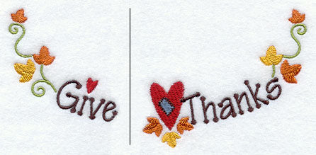 Give Thanks Neckline (Crewneck) (Split)