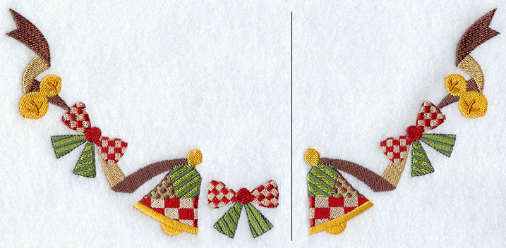 Patchwork Bells Neckline (Crewneck) (Split)