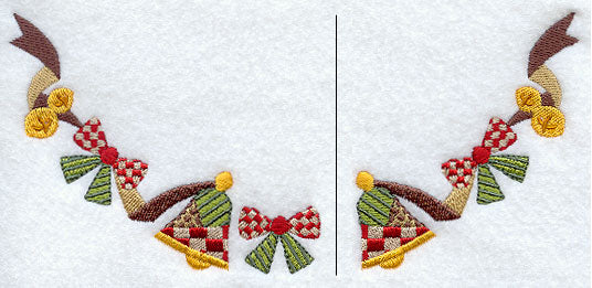 Patchwork Bells Neckline (Crewneck) (Split)