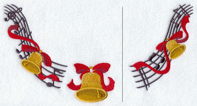 Songs of Christmas Neckline (Crewneck) (Split)