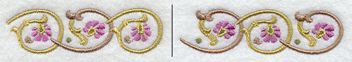 Floral Fantasy Border