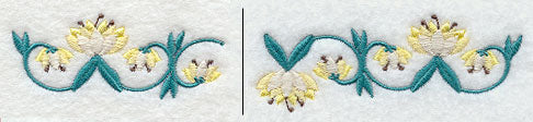 Lotus Flower Border