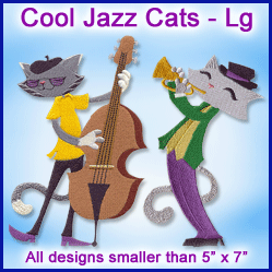 A Cool Jazz Cats Design Pack