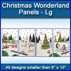 A Christmas Wonderland Panels Design Pack
