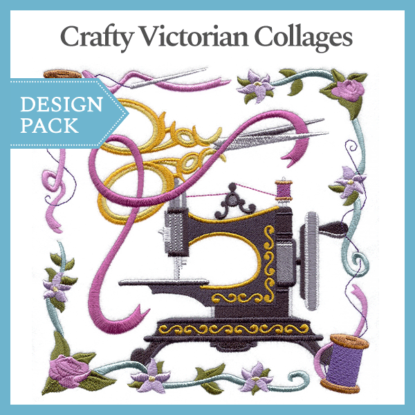A Crafty Victorian Collages Design Pack
