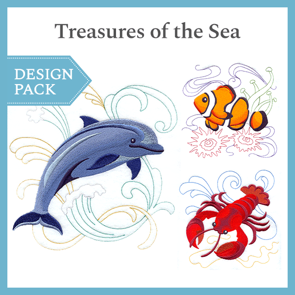 A Treasures of the Sea Design Pack