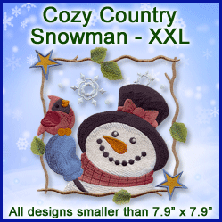 A Cozy Country Snowman Design Pack