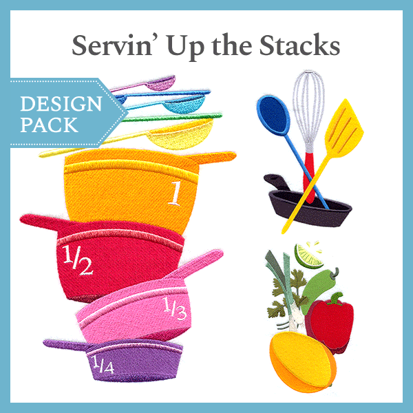 A Servin' Up the Stacks Design Pack