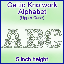 A Celtic Knotwork Alphabet Design Pack