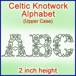 A Celtic Knotwork Alphabet Design Pack