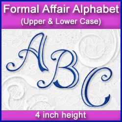 A Formal Affair Alphabet Design Pack