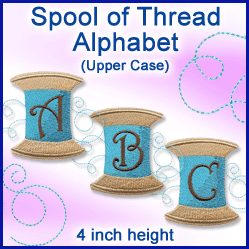 A Spool of Thread Alphabet Design Pack
