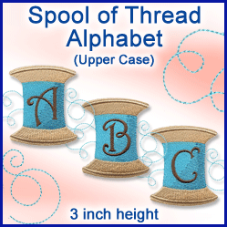 A Spool of Thread Alphabet Design Pack