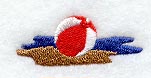 Beach Ball w/ Ocean