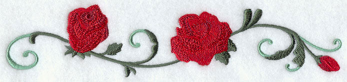 Radiant Rose Border