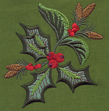 Jacobean Christmas Holly