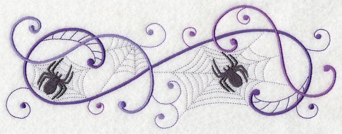 Spooky Spider Potpourri Border