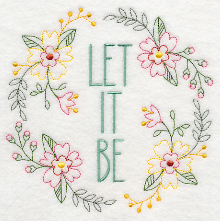 Let It Be Wreath