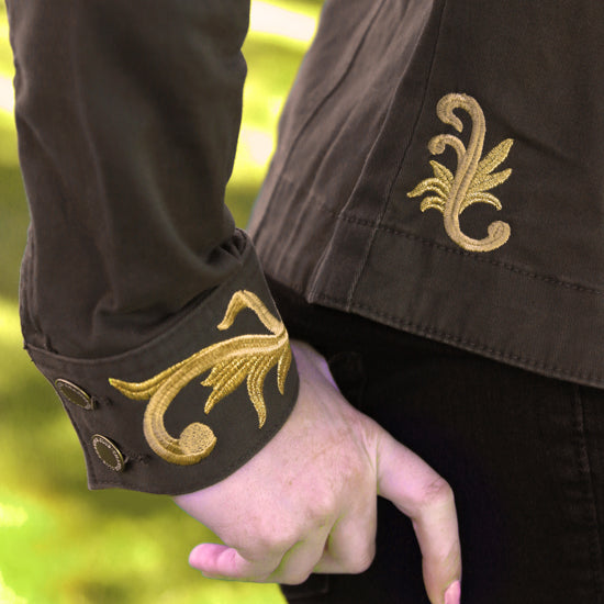 How to Embroider on Jackets