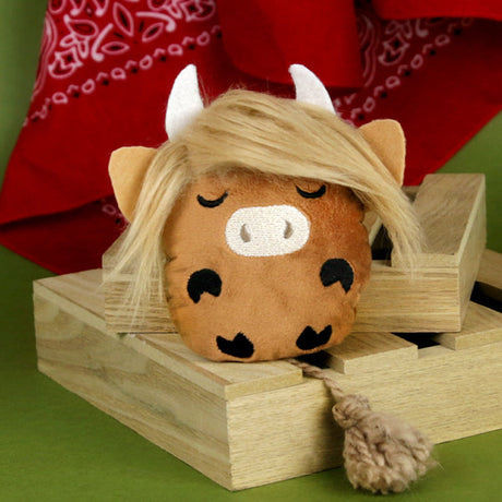 Completed Highland Cow plush