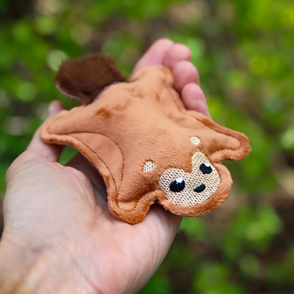 How to Stitch an In-the-Hoop Stuffed Flying Squirrel