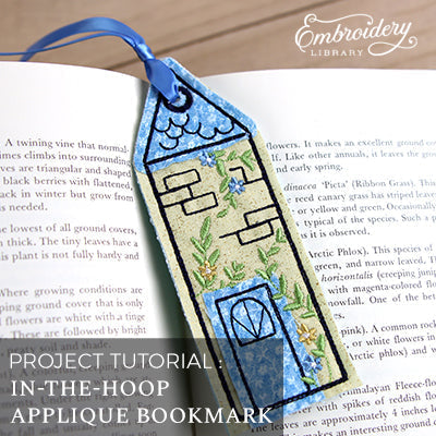 In-the-Hoop Applique Bookmark